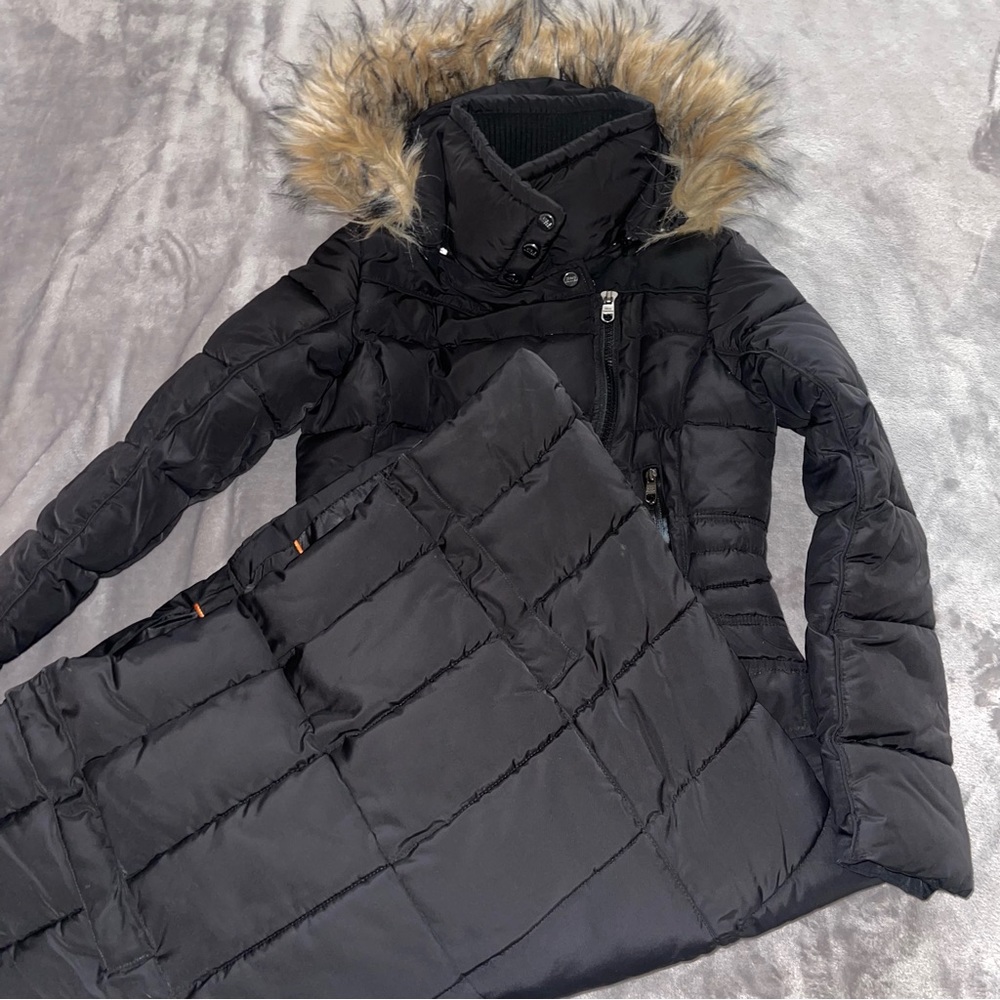 Steve Madden long puffer coat/ jacket